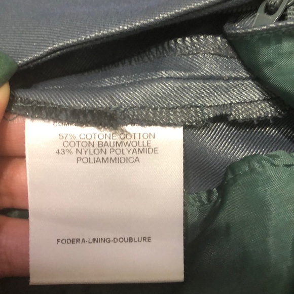 Gucci green/gold Metallic Trouser pants - Picture 10 of 13